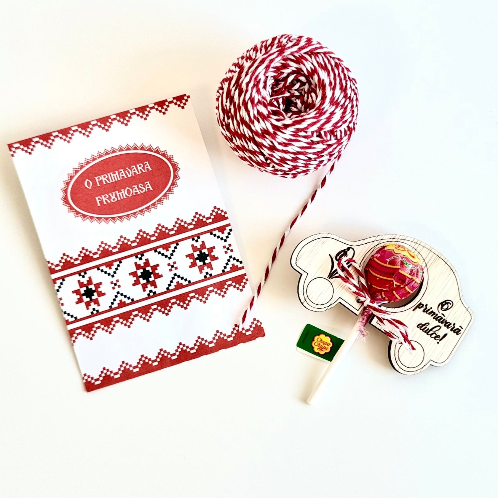 Martisor masinuta cu acadea