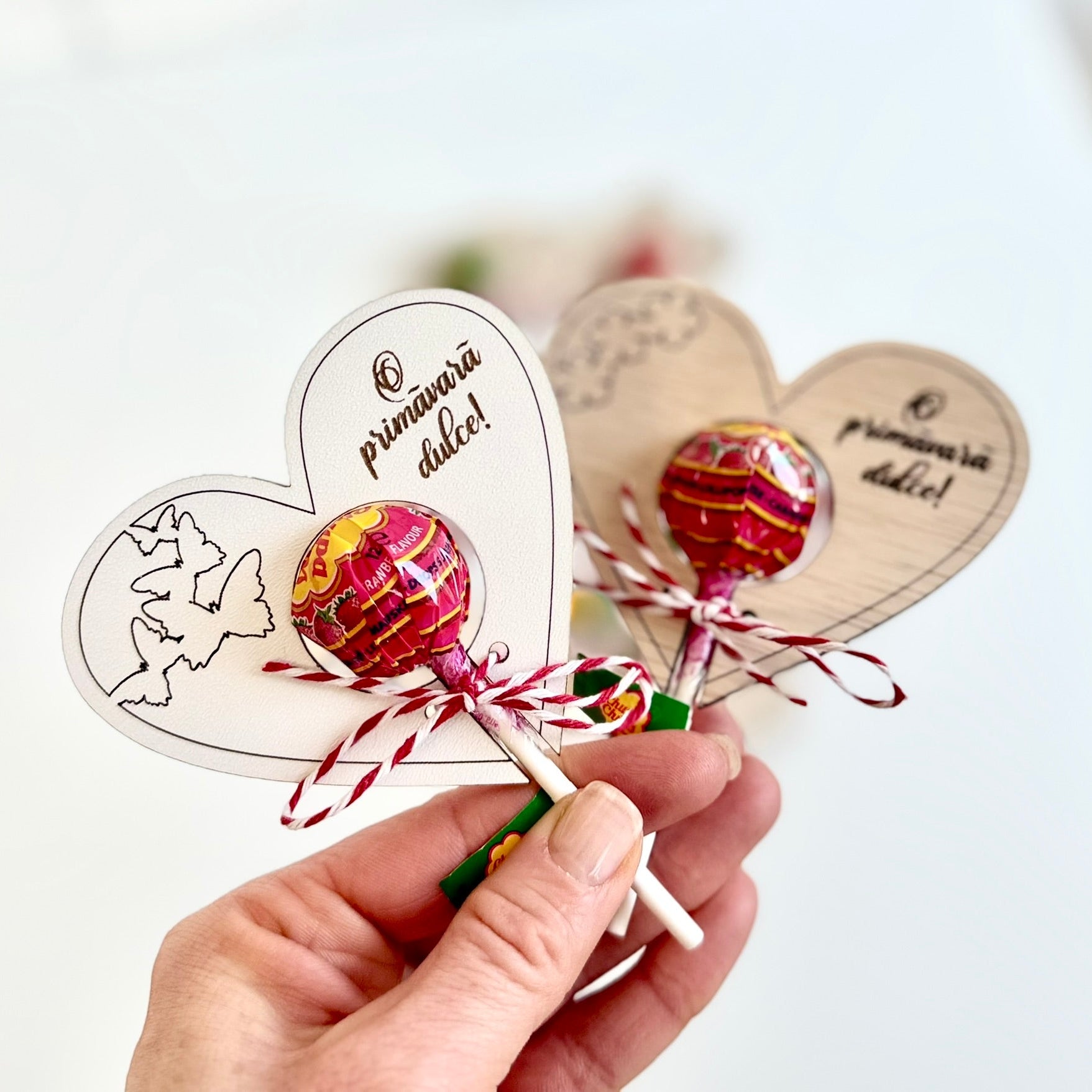 Martisor inima cu acadea