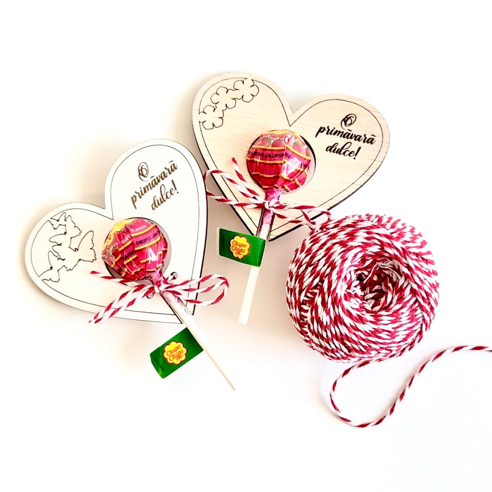 Martisor inima cu acadea